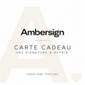 Carte cadeau Ambersign
