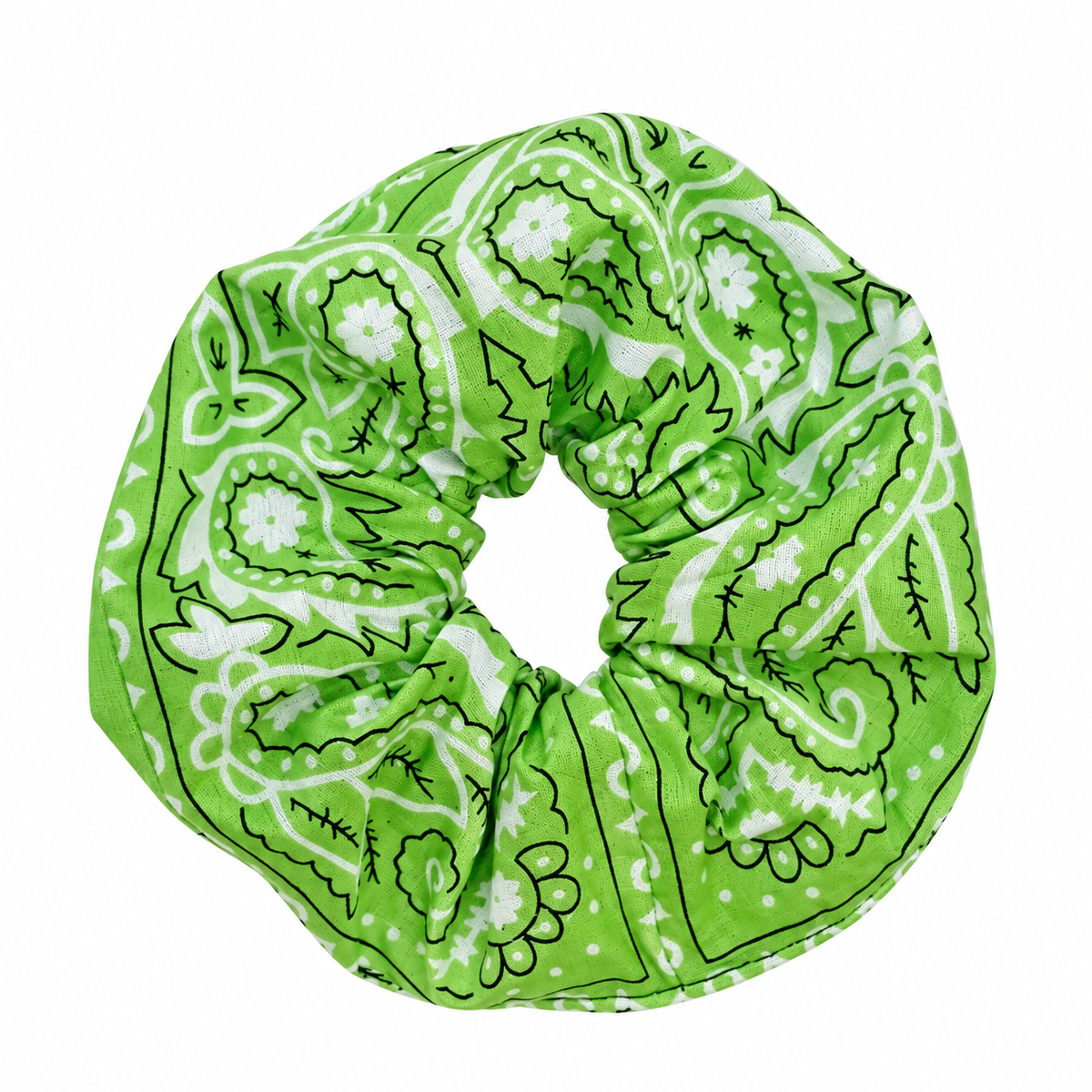 Chouchou -  bandana vert anis
