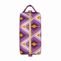 Trousse en wax - Mauve doré