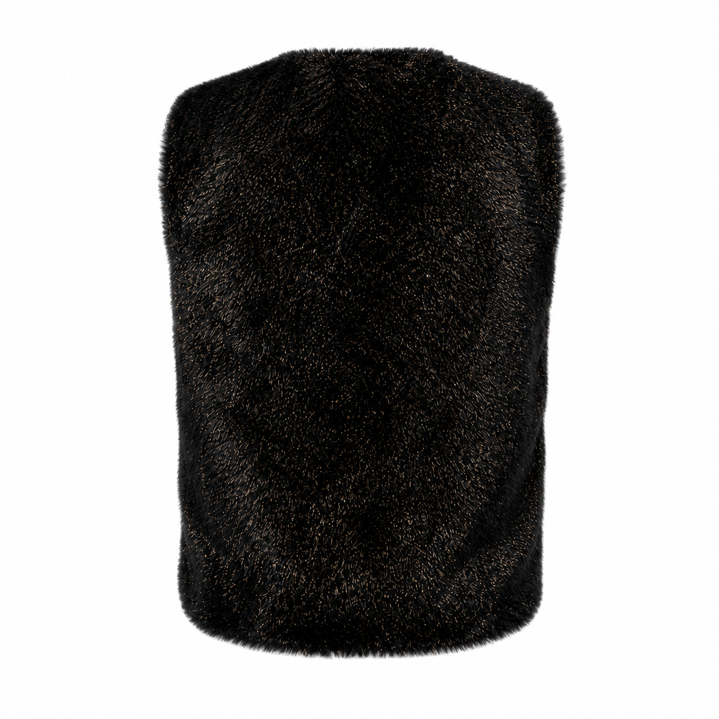 Gilet réversible : peau de vache