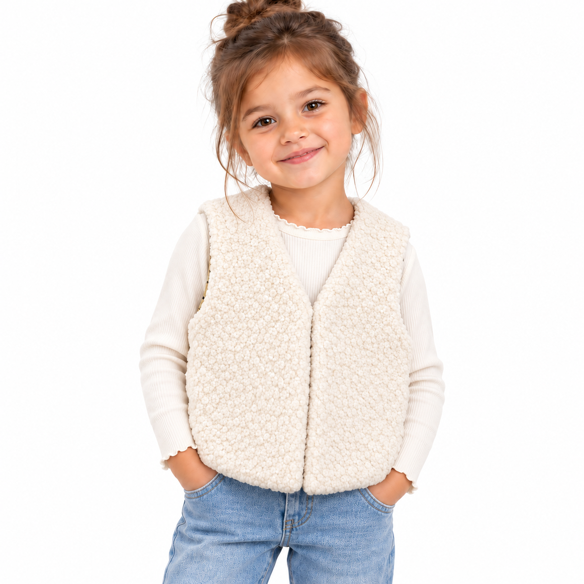 Gilet réversible petits chiens et sherpa
