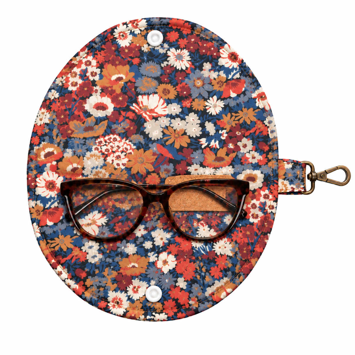 Étui à lunettes : liberty d'automne