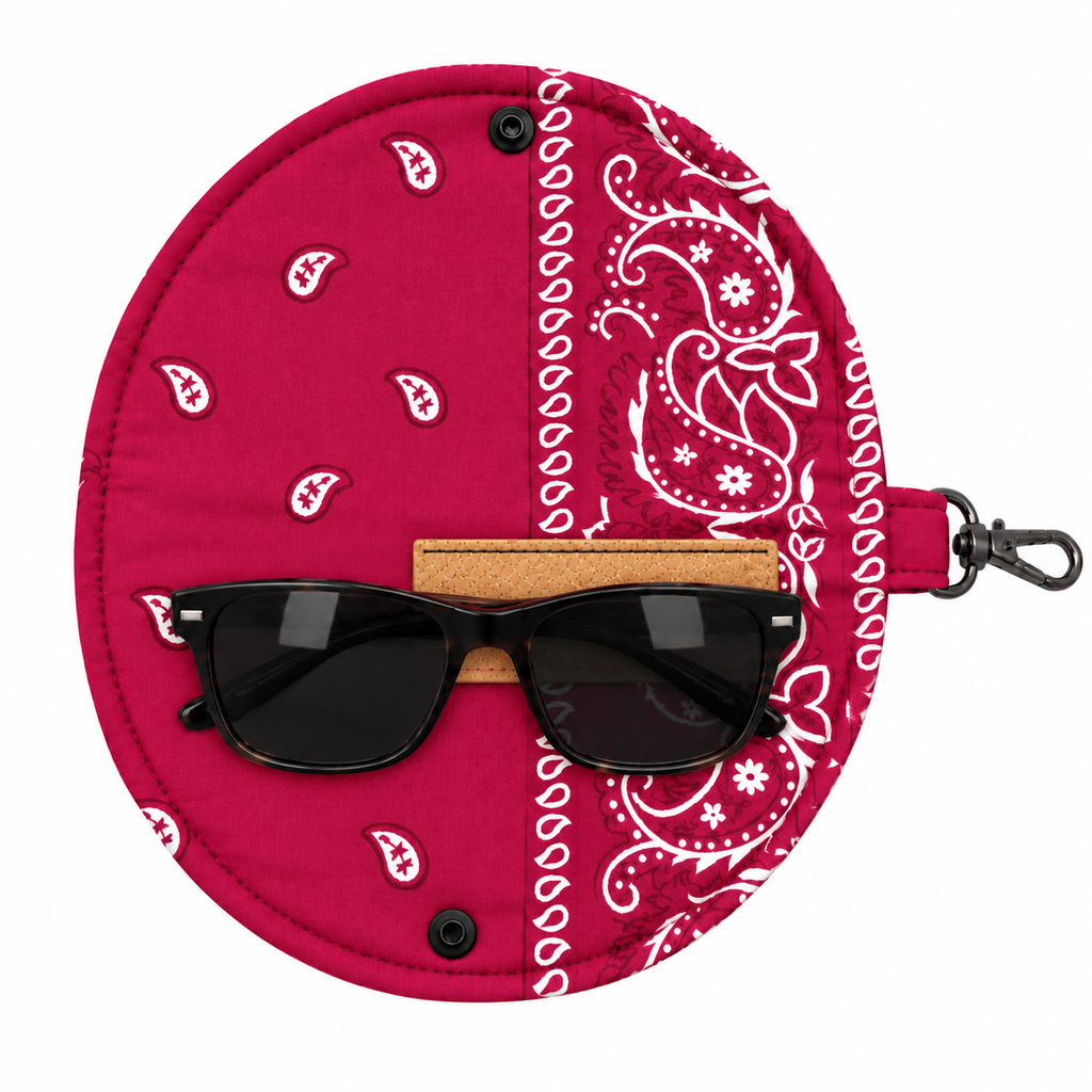 Étui à lunettes : bandana