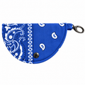 Étui à lunettes : bandana bleu roi