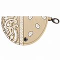 Étui à lunettes : bandana beige clair