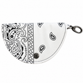 Étui à lunettes : bandana blanc